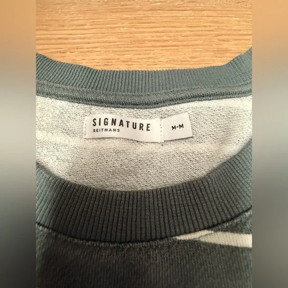 REITMANS Signature Teal Cotton-blend Knit Top - Picture 3 of 7